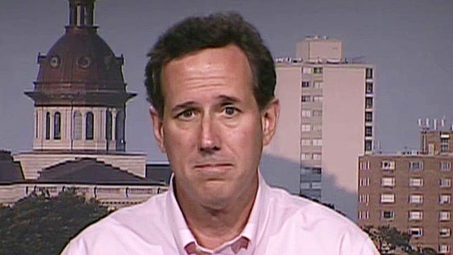 Santorum Talks 2012