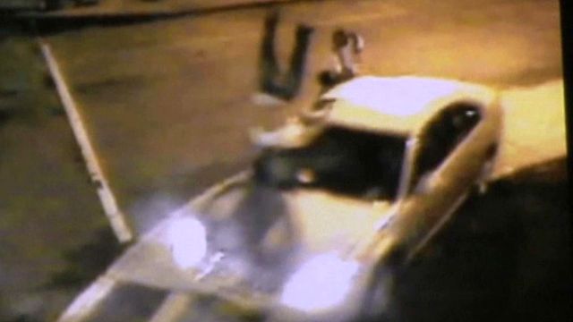 Graphic video: Hit and run caught on tape