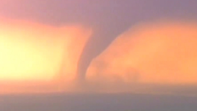 Funnel Cloud Caught On Tape