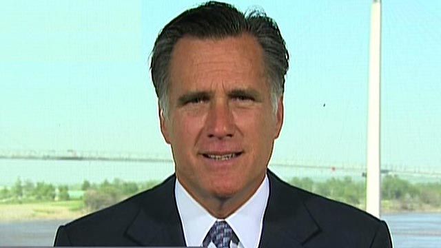 Gov. Romney: Marriage issue isn't about fundraising