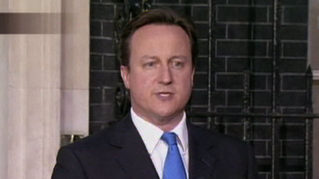 David Cameron New British PM