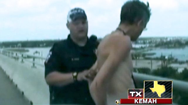 Across America: Police arrest naked unicycle rider in Texas