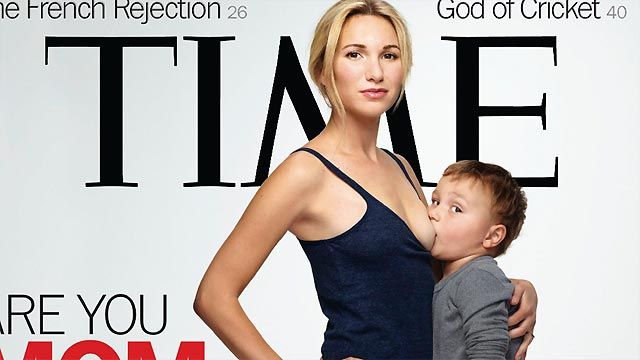 Did Time's breastfeeding cover go too far?