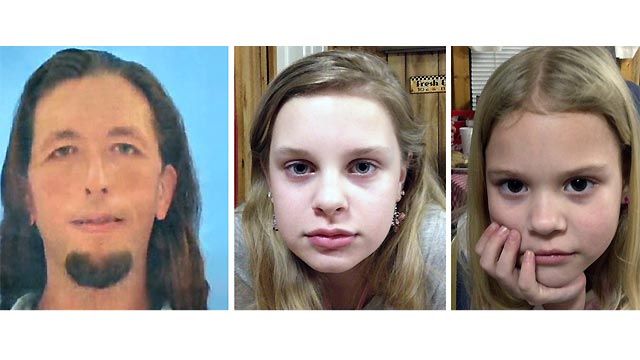 2 girls rescued as manhunt ends