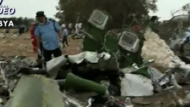 96 Killed in Libyan Plane Crash