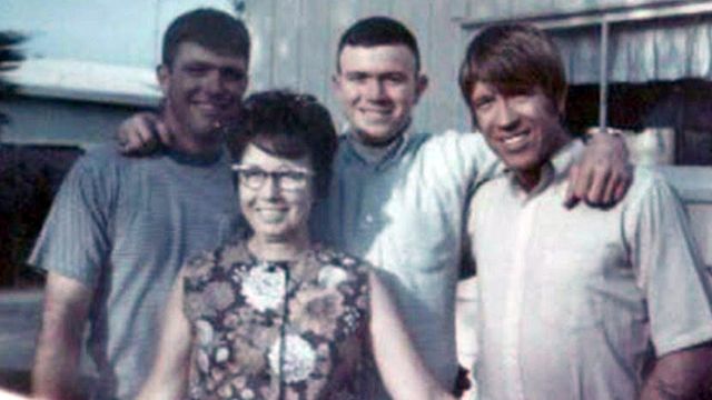 Chuck Norris' mother on raising three sons
