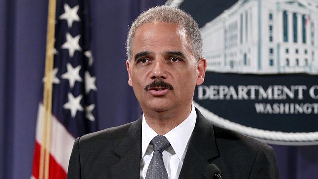 Is Eric Holder corrupt or playing politics?