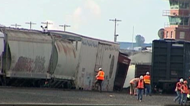 Across America: Train Carrying Toxic Chemicals Derailed