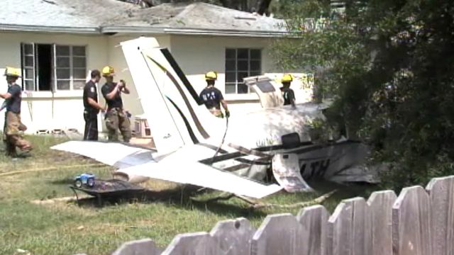 Plane Crashes Into Florida Home