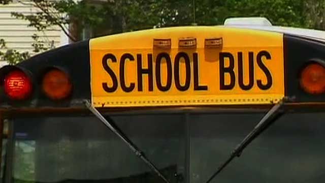Suspect Points Rifle at Georgia School Bus