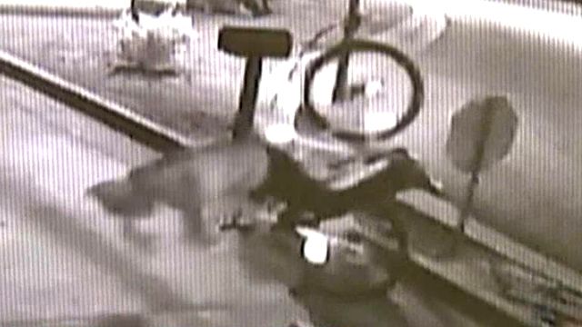 Karma catches up to bike thief