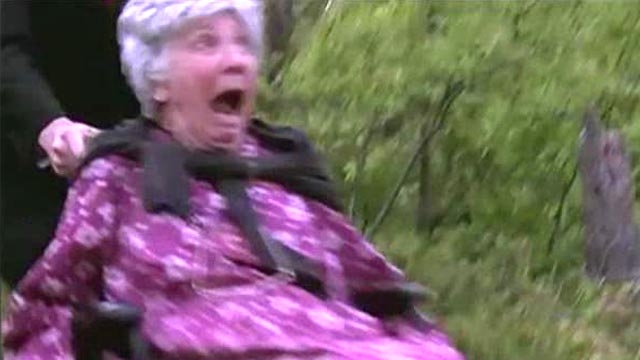 'Grandma' Thrown Off Cliff in New Anti-GOP Ad