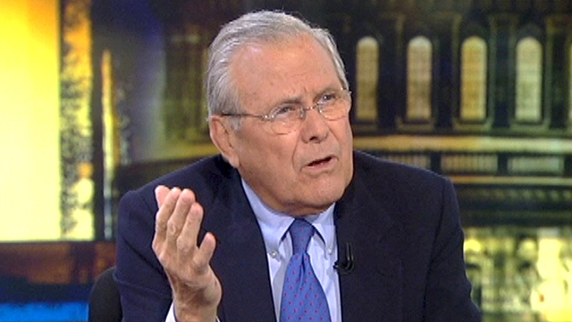 Rumsfeld Warns of 'Rush to Judgment' on Pakistan