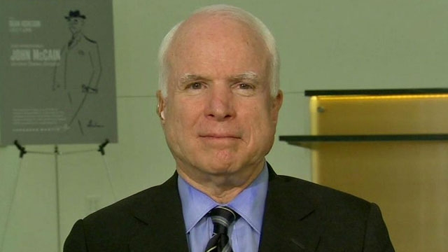 John McCain on President's Mideast Speech, Part 1