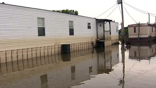 Trailer Park Flooded in Tennessee
