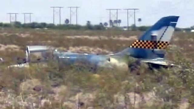 Jet plane crashes Nevada desert
