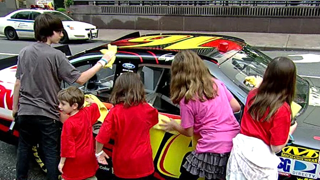 Rusty Wallace's Car Wash for Kids