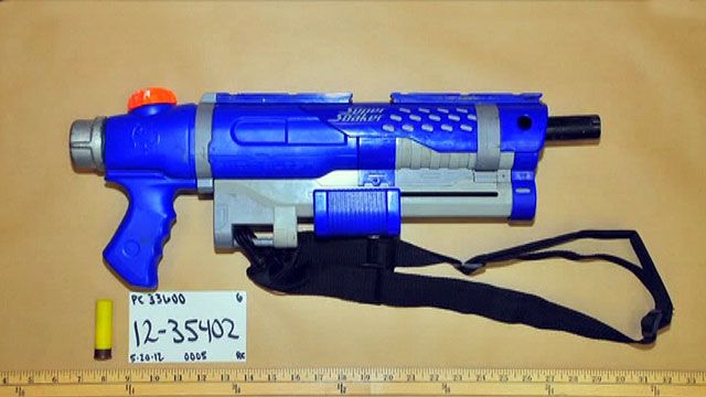 Super Soakers turned into real guns