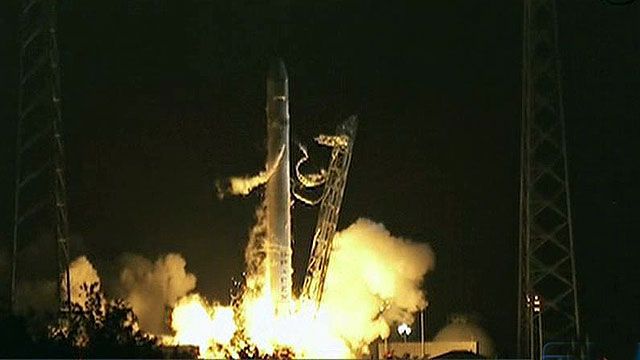 Space-X begins mission to the International Space Station