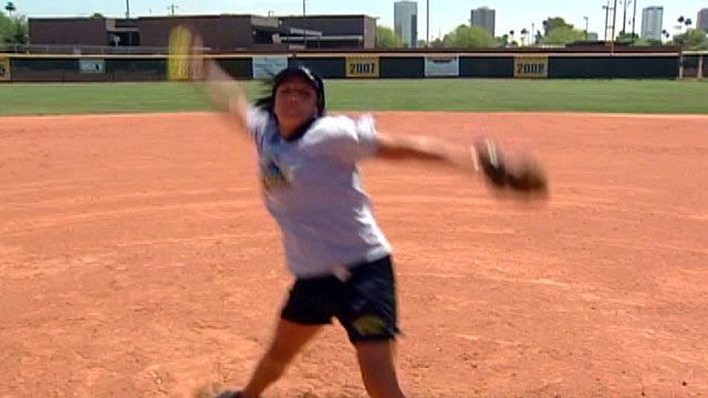 'Mama Bear' brings the heat from the mound