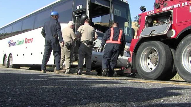 Across America: Tour Bus Wrecks in California