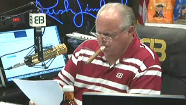 Limbaugh airs montage of Obama running against capitalism 