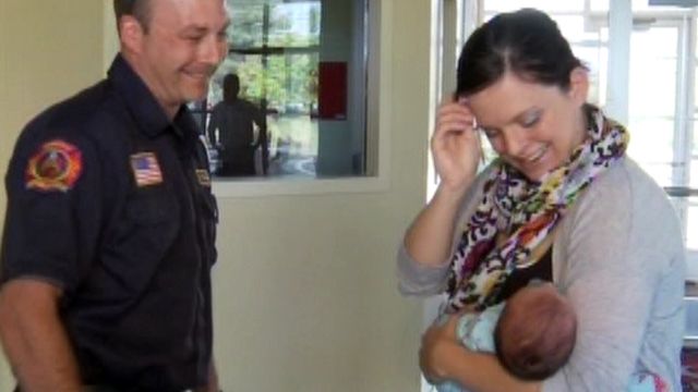 Paramedics deliver baby