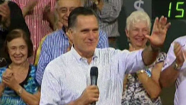 What's Romney's strategy to winning key swing states?