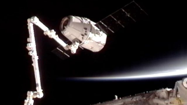 SpaceX makes historic docking with ISS