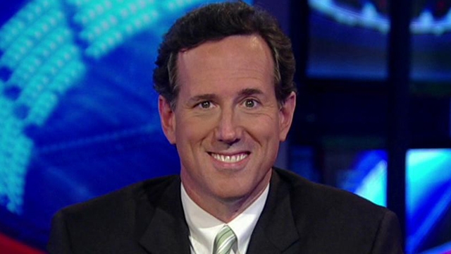 'Hannity' Primary: Rick Santorum, Part 1