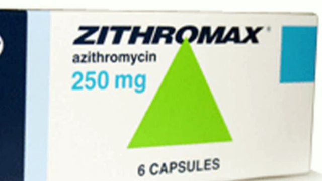 Zithromax may raise risk of sudden death