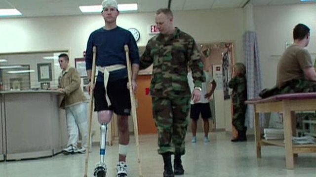 Wounded warrior gives back