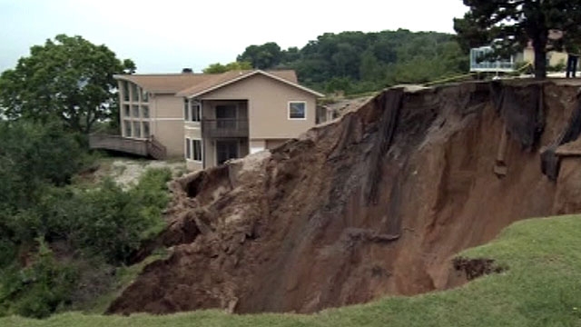 Landslide Stuns Owner in Illinois