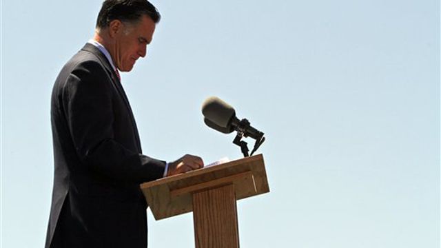 Can Romney connect with swing state voters?