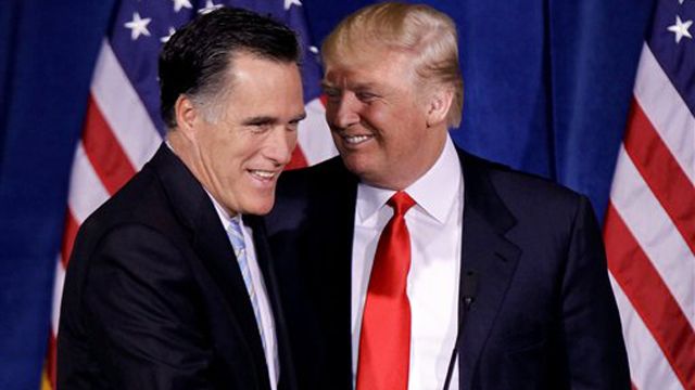 Does Trump's support hurt Mitt Romney's campaign