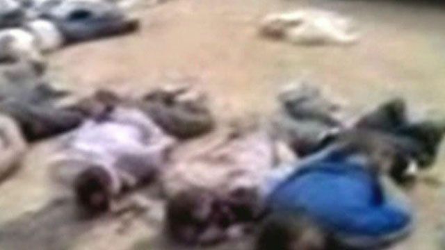 Graphic video: Syrian massacre