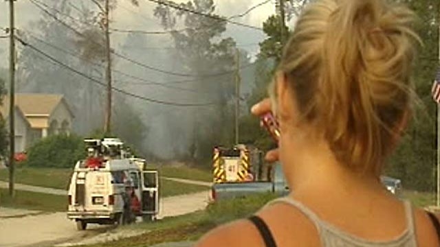 Brushfires Break Out in Florida