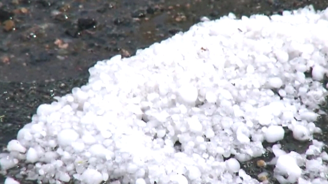 Powerful Storm Dumps Large Hail in Colorado