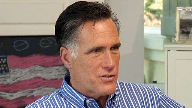 How does Mitt Romney handle negativity?