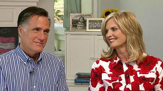 Mitt and Ann Romney talk faith and family