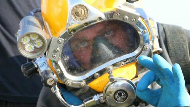 Cousteau Dives to Examine Oil Spill