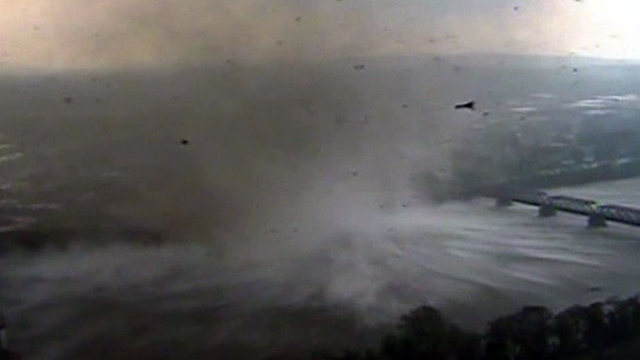 Tornado Hits Springfield, Massachusetts