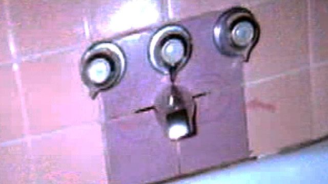 Horrified tenant finds peephole in the shower