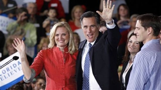 At home with Mitt Romney and his family