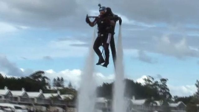 Flying device becomes tourist attraction in Australia
