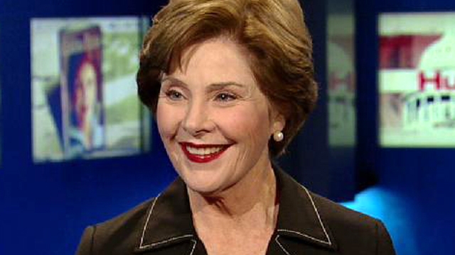 Laura Bush on 'Huckabee'