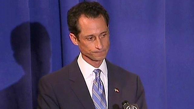 Weiner Answers Reporters' Questions, Won't Resign