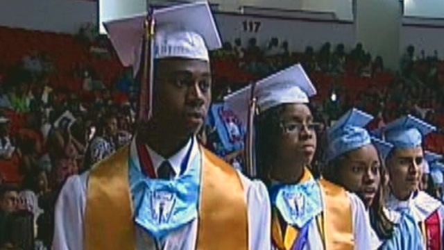 Texas Twins Graduate at Top of Class
