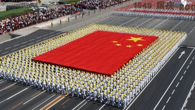 Is China building up its military? 