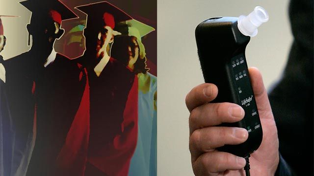 High school requires breathalyzer test to walk at graduation